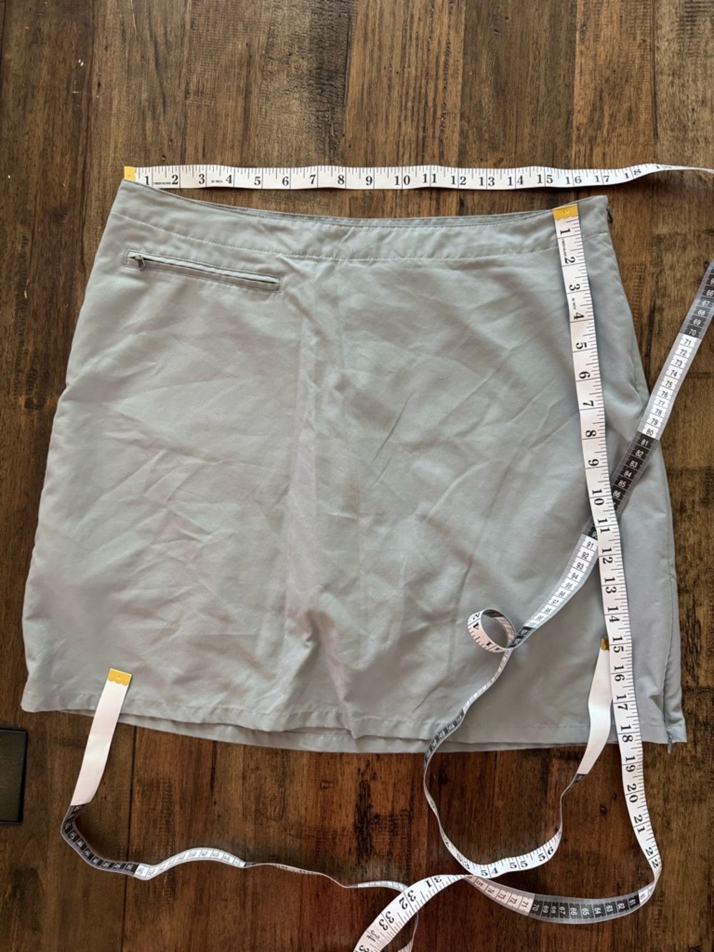 EUC Patagonia Duway Skirt Women’s Size 12 Gray Athletic Skort Hiking Travel - Picture 10 of 10